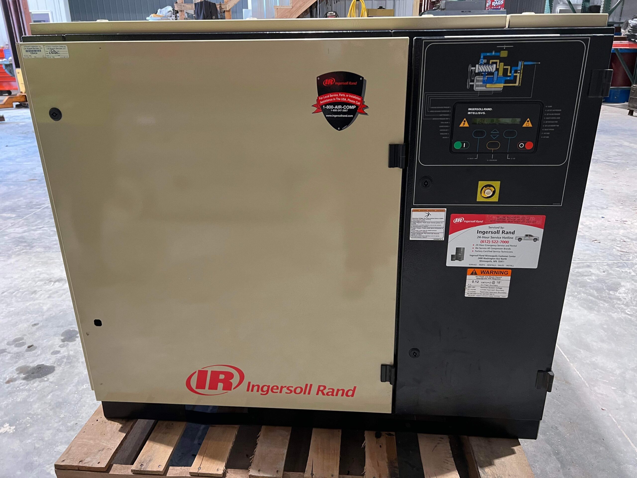 Featured image for “Ingersoll Rand 25 HP Screw Air Compressor”
